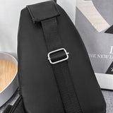 solvbao - Women Bag Retro Fashion Bag Female New Trend Messenger Simple Girl Chest Bag Lady Shoulder Bag Pure Color Crossbody Pack