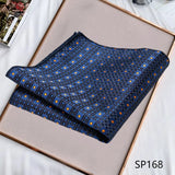 Solvbao  -  Luxury Scarf Men's Streak Scarf Pocket Towel Men's  Fall Suit Shirt Business Neck Scarf Men's Retro Scarf Hiphop Men's Scarf