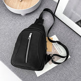 solvbao - Women Bag Retro Fashion Bag Female New Trend Messenger Simple Girl Chest Bag Lady Shoulder Bag Pure Color Crossbody Pack