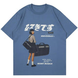 Solvbao Hip Hop Streetwear Y2k Tshirt Girl Japanese Kanji Print Oversized T Shirt Harajuku Summer Mens Short Cotton Sleeve Tops