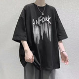 Solvbao  -  Oversized Mens Casual T-shirt Cotton Breathable Loose Tops Y2k Clothes Harajuku Short Sleeve Tees Graphic T Shirts Recommend