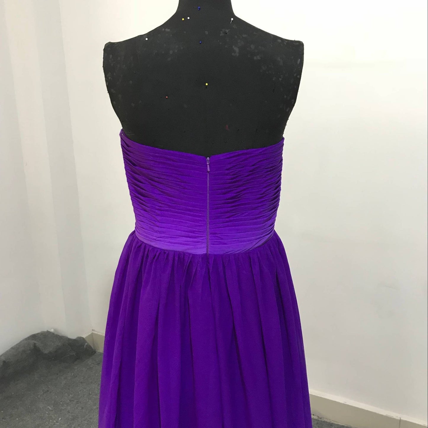 Solvbao Beautiful Gradient Purple Sweetheart Bridesmaid Dress, Beautiful Formal Dress