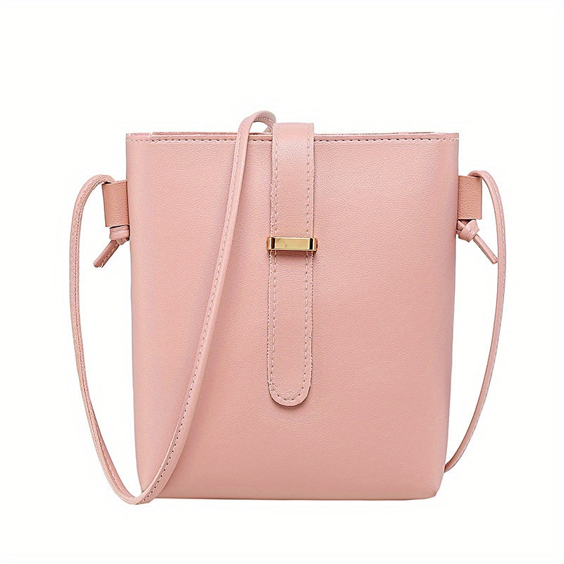 solvbao 1pc Simple Fashion Handbag,Trendy Large Capacity Crossbody Bag, Multi-layer Handbag Women's Single Shoulder Bag,Mobile Phone Bag, Camera Bag, Lipstick Bag, Key Bag