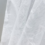 1pc Decorative Garden Style Gauze Curtain for Kitchen Cabinet and Door - Short Half Curtain for Coffee and Decoration