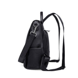 Women's Zipper Anti-theft Backpack, Fashion Shoulder Hand Bag With Removable Strap For Work