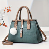 3pcs/set Top Handle Satchel Bag, Luxury Shoulder Tote Bag, Women's Casual Handbag, Crossbody Bag & Clutch Purse