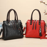 4pcs/set Vintage PU Tote Bag, Luxury Top Handle Satchel, Women's Fashion Handbag, Shoulder Bag, Crossbody Bag & Clutch Purse Wallet