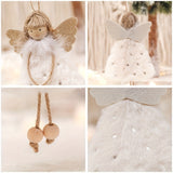 3pcs Christmas Angel Girl Pendant, Creative Doll Charm for Christmas Tree, Festivals, Room, Home, Offices, Theme Party Decor