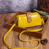 solvbao  Women's Retro Small Shoulder Bag - PU Leather Flap Button Bag, Perfect For Commuter