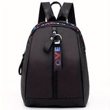 1pc Black Letter Pattern Backpack, Stylish Backpack, Backpack That Can Hold Laptop