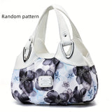 solvbao Fashion Floral Print Tote Bag, Large Capacity Shoulder Bag, Women's Casual Handbag & Hobo Purse