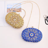 solvbao Luxury Rhinestone Evening Bag, Shiny Wedding Dress Purses, Women's Handbag For Cocktail Prom Party Banquet