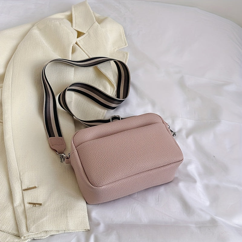 solvbao Casual Simple Shoulder Bag, Small Square Bag, Trendy Crossbody Bag, Mobile Phone Bag For Going Out