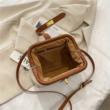 Women's Fashion Lady Handbag, Luxury Flap Turn-Lock Shoulder Bag, Elegant Versatile Women's Classic Purse