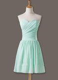 Solvbao Mint Green Simple Short Bridesmaid Dress, Bridesmaid Dresses , Short Prom Dress