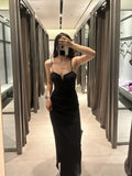 kamahe Prom Dresses Black Simple Formal Dresses Elegant Party Dress Styles Stores, Evening Dresses Boutique