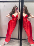 kamahe Red Prom Dress Outfits Casual Styles, Prom Dresses Trends For The Season