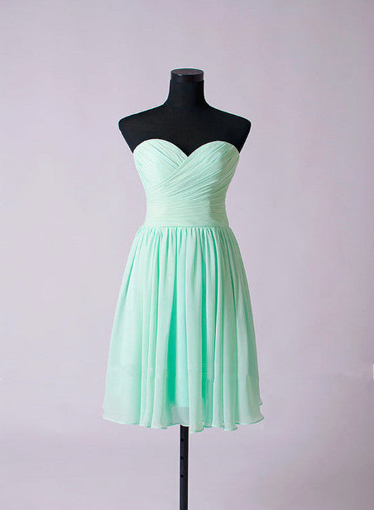 Solvbao Beautiful Simple Mint Green Sweetheart Wedding Party Dress, Beautiful Bridesmaid Dresses, Cute Formal Dress