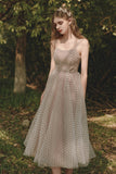 solvbao Cute Tulle Short Prom Dress, A-Line Party Dress