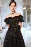 solvbao Cute Tulle Long Prom Dresses, A-Line Evening Dresses