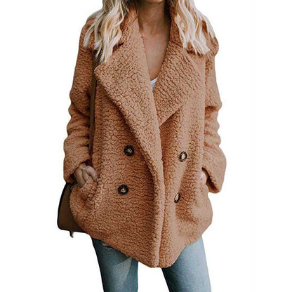 Christmas Gift  Autumn Winter Teddy Coat Women Faux Fur Coat Female Oversized Teddy Jacket Ladies Outerwear Overcoat Thick Warm Plush Coats