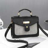 solvbao  BACK TO COLLEGE    Fashion Designer Ladies Handbag Women Shoulder Bag High Quality PU Leather Messenger Crossbody bags