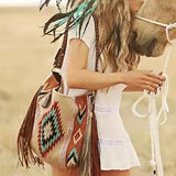 solvbao  Woman Bags  Trend Luxury Female Handbag Hand Made Grassland Canvas Sac Linen One Shoulder Bohemian Style Crossbody Bags