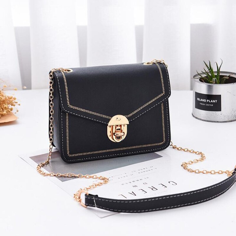 solvbao BACK TO COLLEGE    New Summer Women Bags Chain Strap Shoulder Bag Fashion Small Messenger Crossbody Bags for Women Handbag