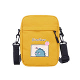 solvbao  Casuan Small Canvas-Bag Women New Dinosaur Shoulder Bags Little Student Crossbody Bag For Women  Bolsos Para Mujer Handbag