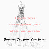 Light Yellow Tulle Maxi Prom Dresses Spaghetti Straps Flowers Appliques A-Line Wedding Party Dresses Formal Evening Gowns