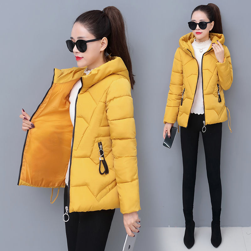 Christmas Gift  Winter Jacket Women Coats Hooded Jackets Parkas Thick Warm Cotton Padded Female Loose Short Coat Outwear Plus size 4XL P820