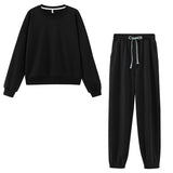 Christmas Gift  Casual Shorts Set Pants Suit Women Tracksuits Harajuku Sweatshirts Elastic Waist Pencil Pants High Waist