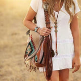 solvbao  Woman Bags  Trend Luxury Female Handbag Hand Made Grassland Canvas Sac Linen One Shoulder Bohemian Style Crossbody Bags