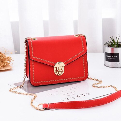 solvbao BACK TO COLLEGE    New Summer Women Bags Chain Strap Shoulder Bag Fashion Small Messenger Crossbody Bags for Women Handbag