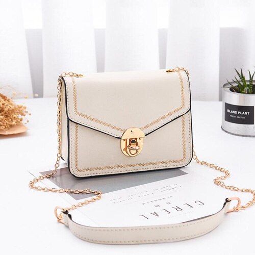 solvbao BACK TO COLLEGE    New Summer Women Bags Chain Strap Shoulder Bag Fashion Small Messenger Crossbody Bags for Women Handbag