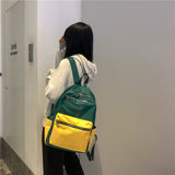 Women Backpack For Teenage Girls Fashion Nylon School Bag Female Backbag Casual Large Capacity Travel Bag Mochilas K45