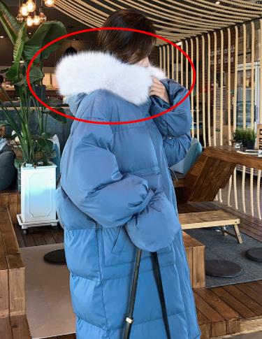 Christmas Gift  Winter New Thick Bread Clothes Cotton-padded Jacket Women's Long Over-the-knee Coat Cotton-padded Jacket Tide