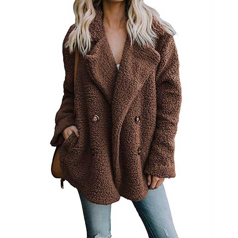 Christmas Gift  Autumn Winter Teddy Coat Women Faux Fur Coat Female Oversized Teddy Jacket Ladies Outerwear Overcoat Thick Warm Plush Coats