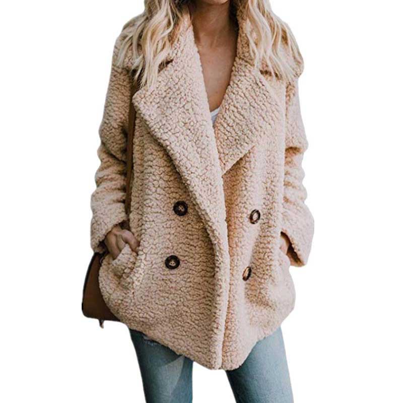 Christmas Gift  Autumn Winter Teddy Coat Women Faux Fur Coat Female Oversized Teddy Jacket Ladies Outerwear Overcoat Thick Warm Plush Coats