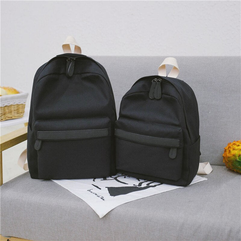 Women Canvas Backpacks Boys Shoulder School Bag  Rucksack for Teenage Girls Travel Fashion Pack Bolsas Mochilas Sac A Dos