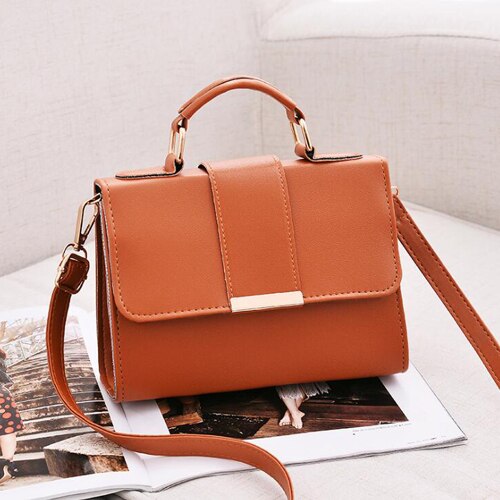 solvbao BACK TO COLLEGE   Hot Selling Fashion Women Bag PU Leather Handbags Small Shoulder Crossbody Bag Flap Designer Ladies Hand Bags