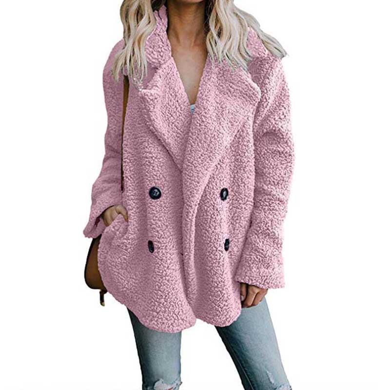 Christmas Gift  Autumn Winter Teddy Coat Women Faux Fur Coat Female Oversized Teddy Jacket Ladies Outerwear Overcoat Thick Warm Plush Coats