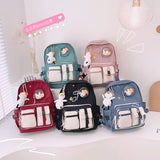 Back to school backpack  New Trend Female Fashion College Female Harajuku Travel Bags Teenage Girls