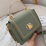 Back To College  Leather Mini Crossbody Bags For Women Summer Shoulder Bag With Short Handle Female Phone Purses And Handbags