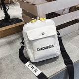 solvbao  Small Canvas Bag Women's Crossbody Shoulder Bags for Women Messenger Coin Purse Cartoon Cell Phone Shoulder Bags Phone Handbags