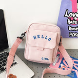 solvbao Teenage Girls Small Bag Women Letter Print Handbags and Purses Fashion  Crossbody Bags For Women Bolsa Feminina Shoulder Bag