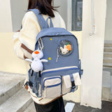 Back to school backpack  New Trend Female Fashion College Female Harajuku Travel Bags Teenage Girls