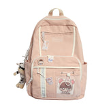 Back to school backpack Schoolbag Female Korean High Student Japanese   High-Capacity Middle And Junior High Backpack