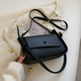 Back To College  Hit Spring Small PU Leather Crossbody Sling Bags Women's Designer Handbag Luxury Brand Underarm Shoulder Side Bag Ladies