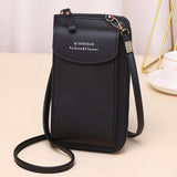 solvbao  Fashion Women Small Handbags Crossbody Bags Mini PU Leather Shoulder Messenger Bag For GirlBolsas Ladies Phone Purse Zipper Flap